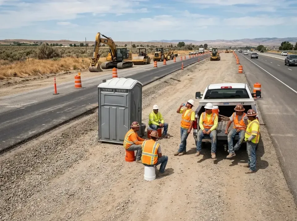 highway-road-construction-crew-007 — frequently asked questions, Porta Potty and Restroom Rentals in Glasgow, DE
